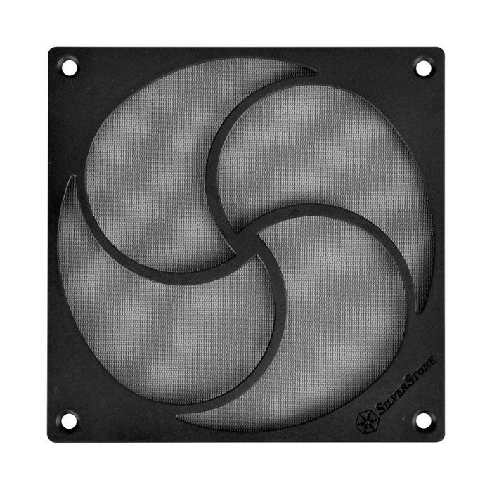 SilverStone SST-FF125B magnetischer Highflow Staubfilter, black - 120mm SST-FF125B