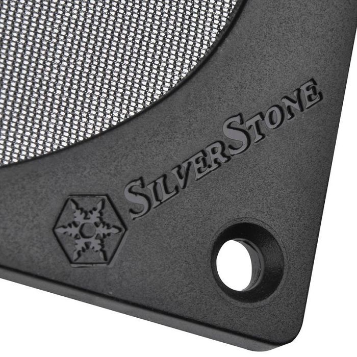 SilverStone SST-FF125B magnetischer Highflow Staubfilter, black - 120mm SST-FF125B