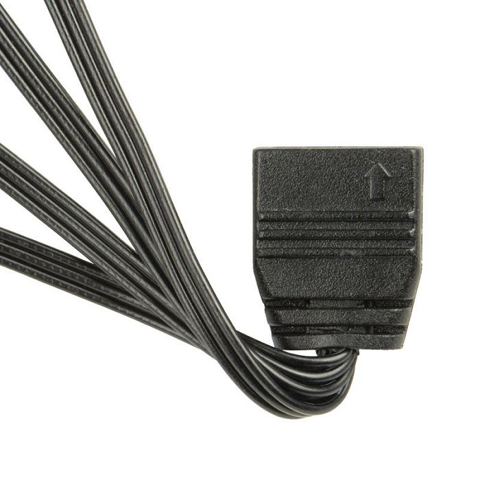 SilverStone ARGB 4-Fach Splitterkabel - 30cm SST-CPL03