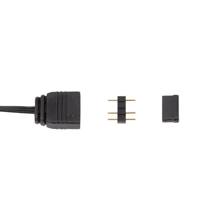 SilverStone ARGB 4-Fach Splitterkabel - 30cm SST-CPL03