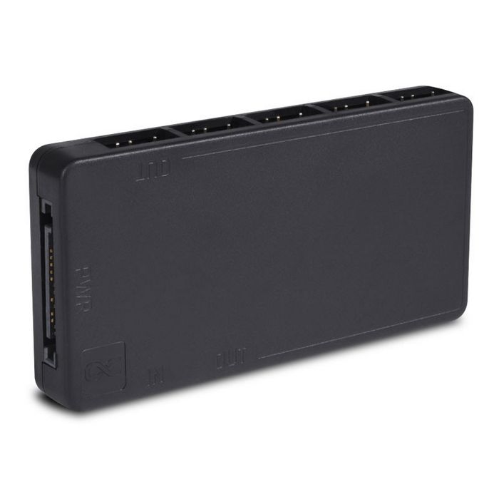 Alphacool Core 11x 3-Pin DRGB Splitter - black 25669