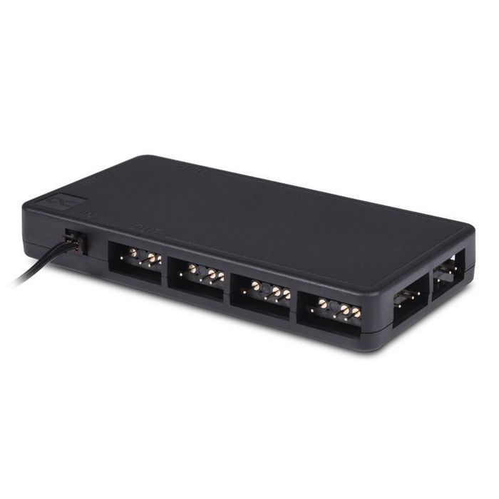 Alphacool Core 11x 3-Pin DRGB Splitter - black 25669