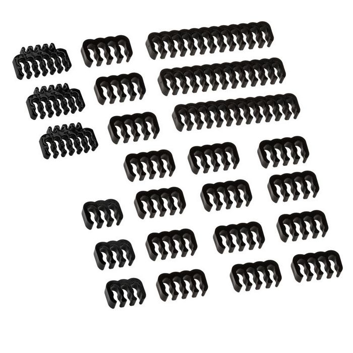 Kolink Core Pro Braided Cable Extension Kit 12V-2x6 Type 2 - Jet Black/Brilliant White-COREPRO-EK-12VT2-BWH