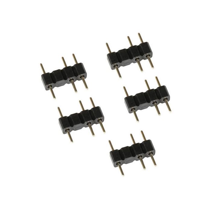 Alphacool Y-Splitter aRGB 3-Pin auf 4x 3-Pin 15cm - black 18710