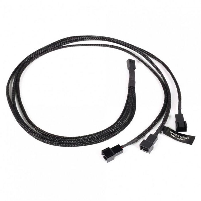 Alphacool Y-Splitter 3-Pin auf 3x 3-Pin - 60 cm-18692