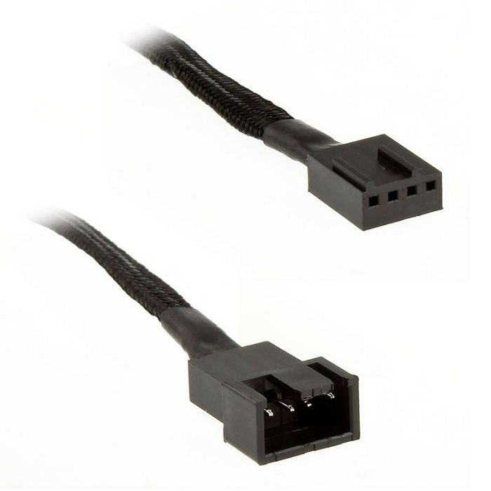 SilverStone PWM-Verlängerungskabel 30cm - black SST-CPF03