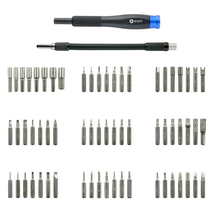 iFixit Mako 64 Bit Driver Kit, Schraubendreher + faltbare Antistatik-Matte-ZUBU-059