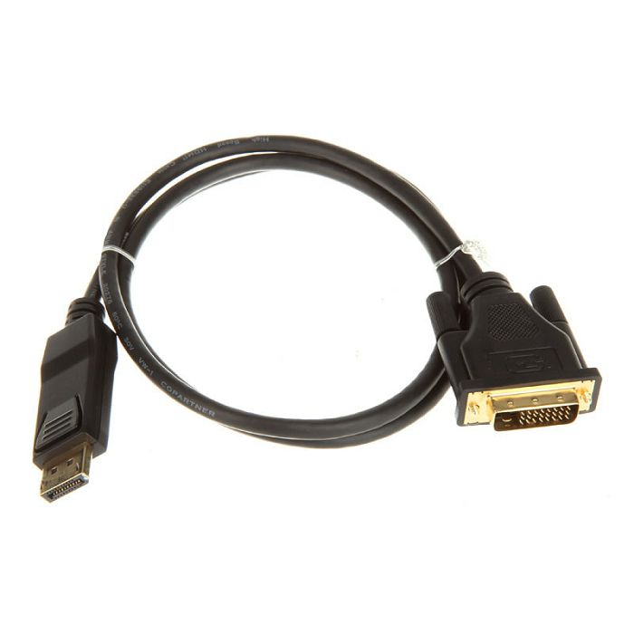 InLine DisplayPort zu DVI Konverter Kabel, black - 1m 17111