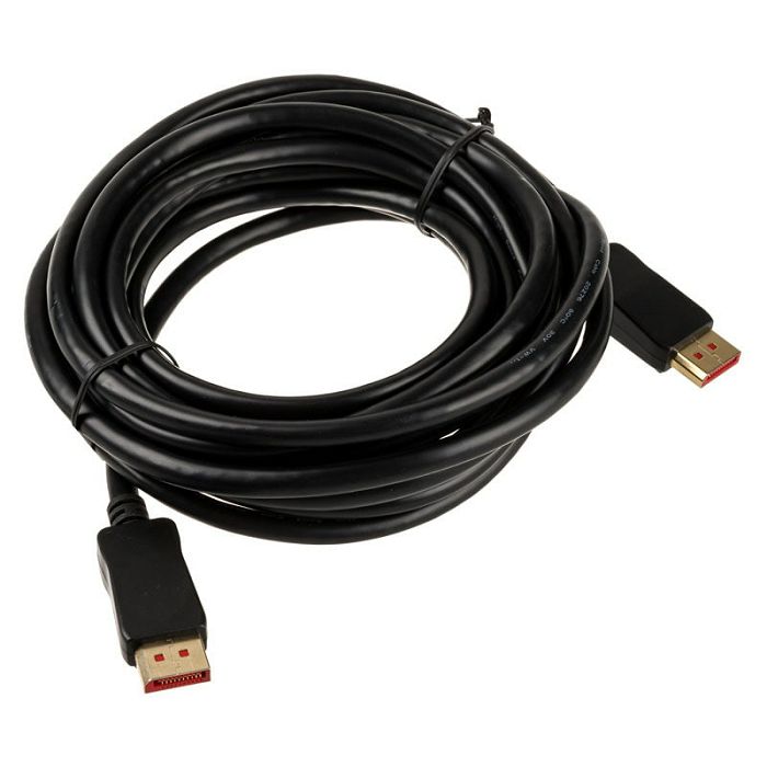 InLine 8K (UHD-2) DisplayPort Kabel, black - 5m 17205P