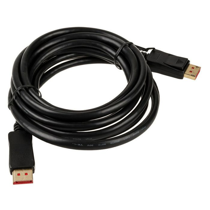 InLine 8K (UHD-2) DisplayPort Kabel, black - 3m 17203P