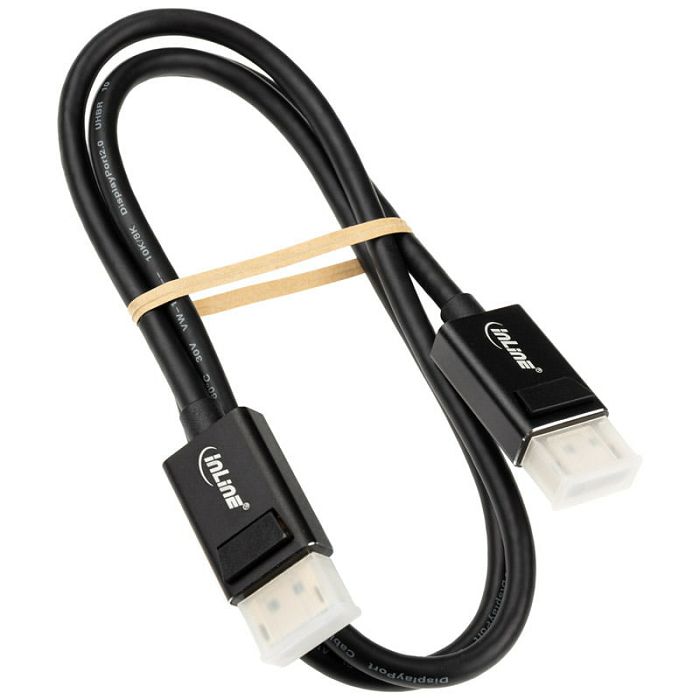 InLine DisplayPort 2.0 Kabel, 8K4K UHBR, black - 1m 15401P