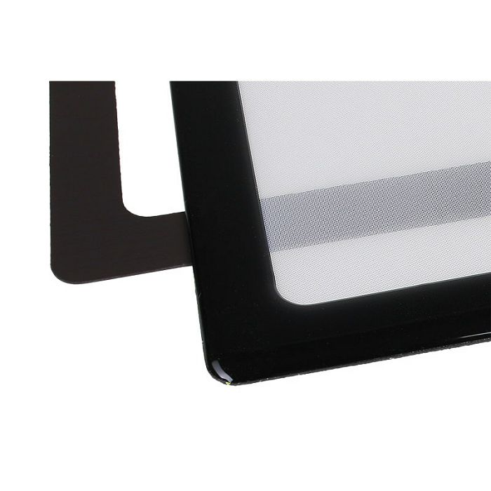DEMCiflex Staubfilter 2x40mm, quadratisch - black/white DF0526