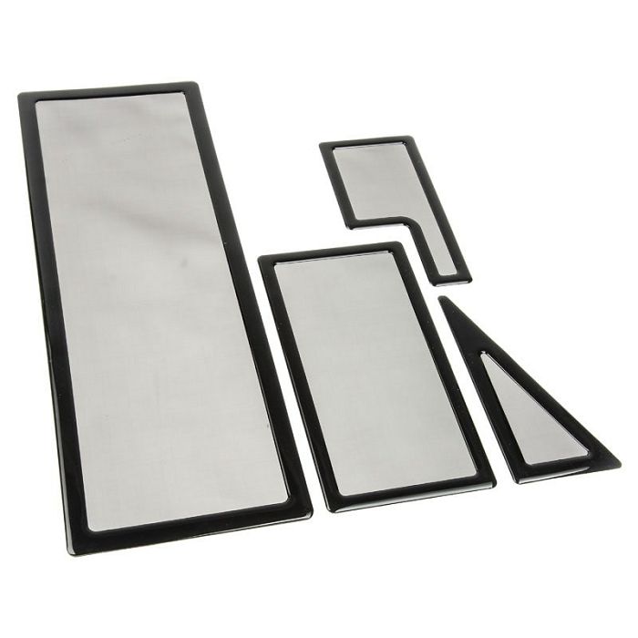Demciflex Staubfilter-Set für NZXT Switch 810 - black/black DF0418