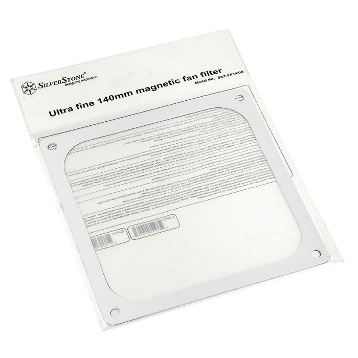 SilverStone SST-FF143W magnetischer Staubfilter, white - 140mm SST-FF143W