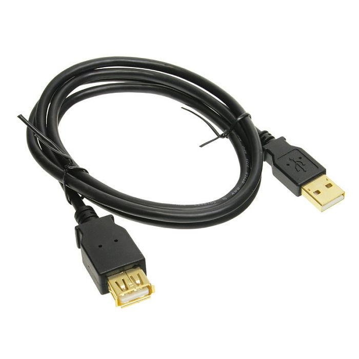 InLine USB 2.0 Verlängerung, vergoldete Kontakte - 1m 34610S