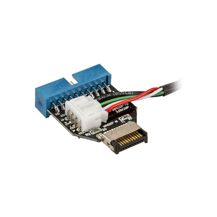 Akasa Adapter intern USB 3.1 to intern USB 3.0 - 40 cm AK-CBUB38-40