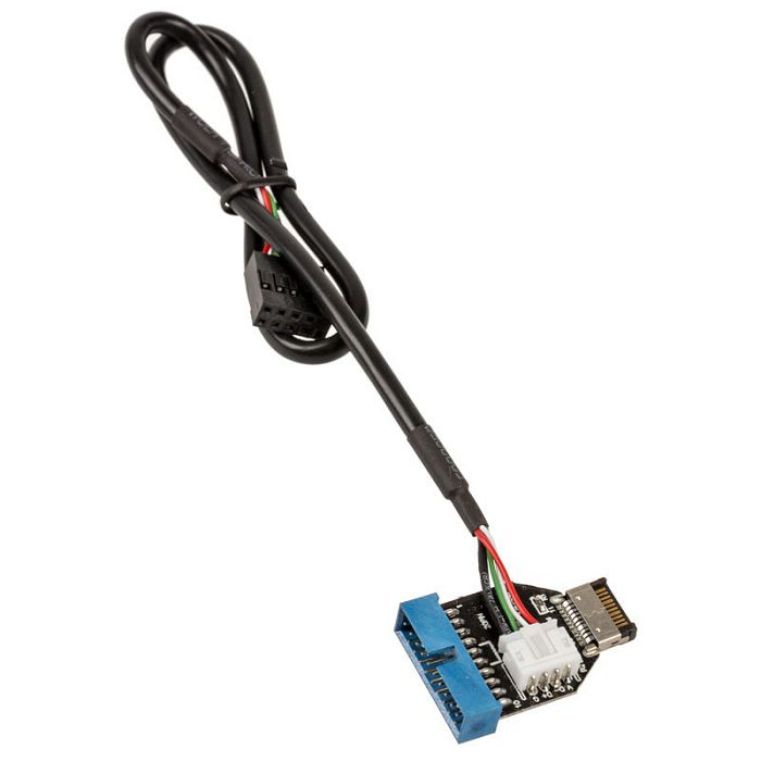 Akasa Adapter intern USB 3.1 to intern USB 3.0 - 40 cm AK-CBUB38-40