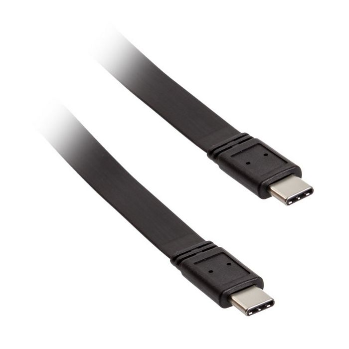 Akasa Typ C zu Typ C Adapter Kabel PROSLIM - black AK-CBUB46-10BK