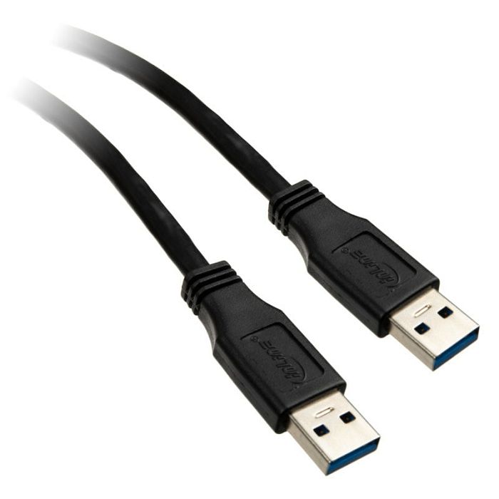 InLine USB 3.0 Kabel, A auf A, black - 0,3m 35203
