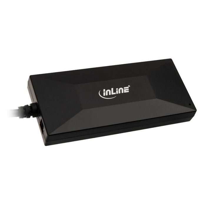 InLine USB 3.2 Gen 1 Hub, USB Type-C, 3 port Type-A, 2 port Type-C, 3A power supply - black 35398