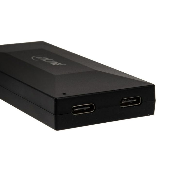 InLine USB 3.2 Gen 1 Hub, USB Type-C, 3 port Type-A, 2 port Type-C, 3A power supply - black 35398