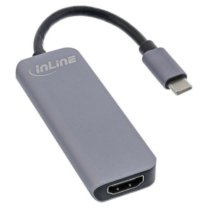 InLine Multifunktions-Hub USB 3.2, 1x USB-C, 2x USB-A, HDMI, 33271H