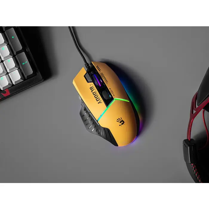 A4TECH MOUSE W95MAX USB SPORTS LIME A4TMYS47259