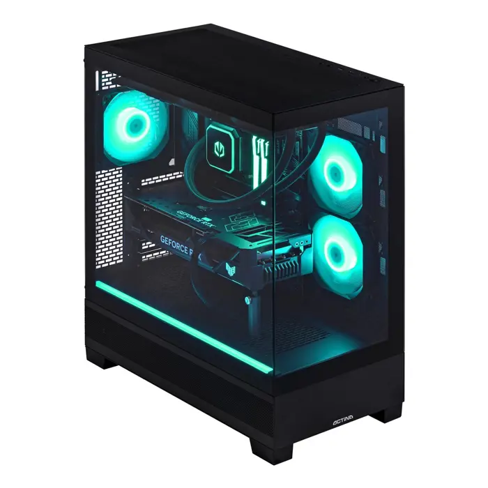Actina 5901443416562 PC AMD Ryzen™ 9 7900 32 GB DDR5-SDRAM 2 TB SSD NVIDIA GeForce RTX 5080 Midi Tower Black