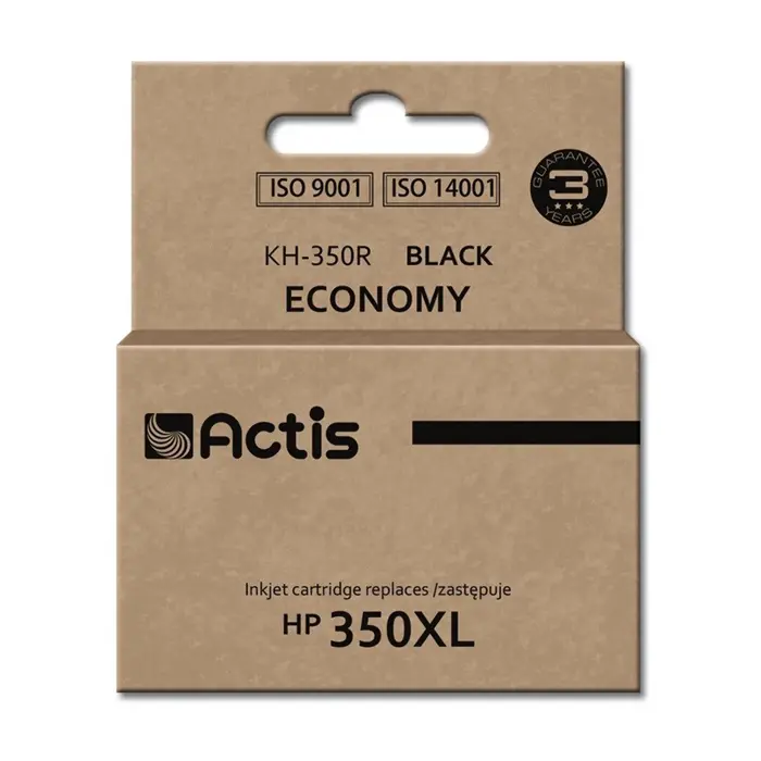 Actis KH-350R ink (replacement for HP 350XL CB336EE; Standard; 35 ml; black)