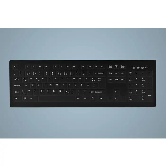 Active Key AK-C8100 keyboard Medical USB QWERTZ German Black