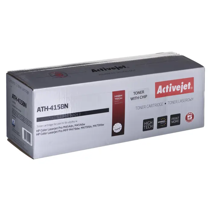 Activejet ATH-415BN printer toner for HP; replacement HP 415A W2030A; Supreme; 2400 pages, Black, With chip