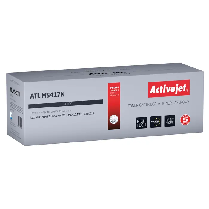 Activejet ATL-MS417N toner (replacement for Lexmark 51B2H00; Supreme; 8500 pages; black)