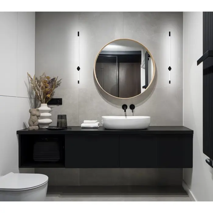 Activejet LED wall lamp AJE-LUNGO Black