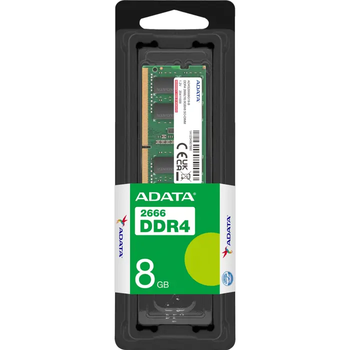 ADATA DDR4 - 8GB - 2666 - CL - 19 Premier Single Tray (AD4S26668G19-SGN)