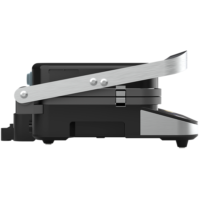 AENO Electric Grill EG1: 2000W, 3 heating modes - Upper Grill, Lower Grill, Both Grills Defrost, Max opening angle -180°, Temperature regulation, Timer, Removable double-sided plates, Plate size 32