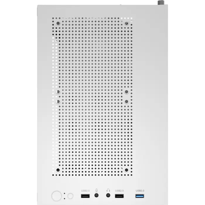 Aerocool CS-111-G-WT-v1, tower case (white, tempered glass)