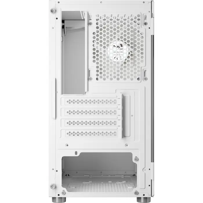 Aerocool CS-111-G-WT-v1, tower case (white, tempered glass)