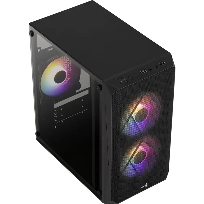 Aerocool CS107V2 computer case Mini Tower Black