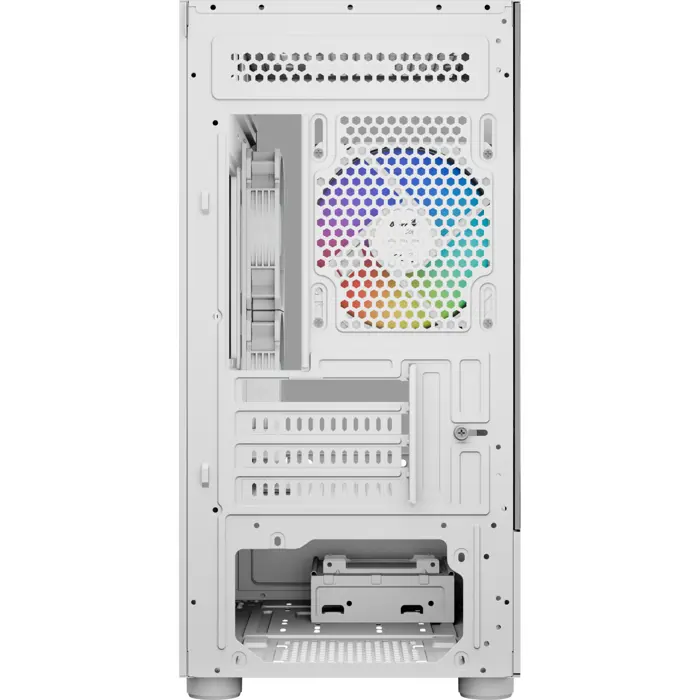 Aerocool Viewport Mini-G-WT-v4 ARGB, Tower Case White, Tempered Glass x 2