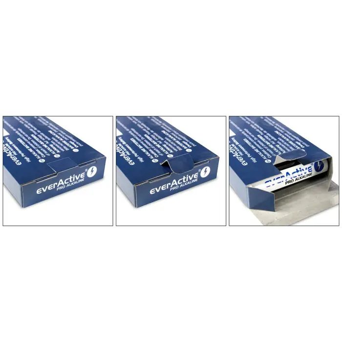 Alkaline batteries everActive Pro Alkaline LR03 AAA - shrink pack - 10 pieces