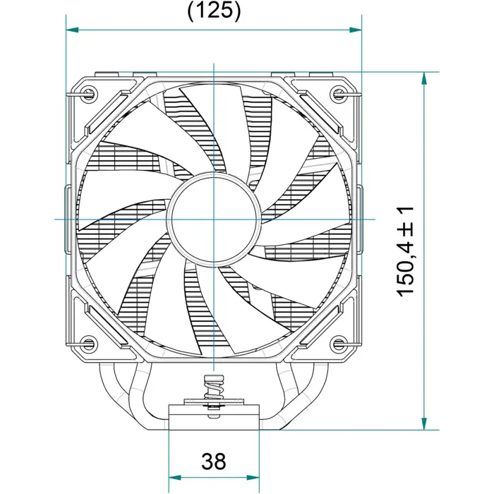 Alpenföhn 22227 CPU cooler