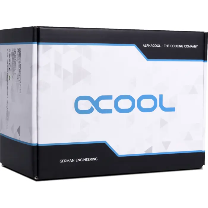Alphacool Core 100 Aurora Reservoir Acetal/Acrylic with VPP Apex Pump (black, expansion tank with pump)