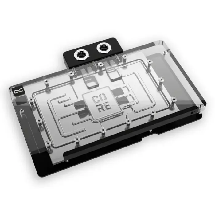 Alphacool Core Geforce RTX 5080 und 5070 Ti TUF GPU Vodeno hlađenje, ARGB, mit Backplate - Acryl-10266
