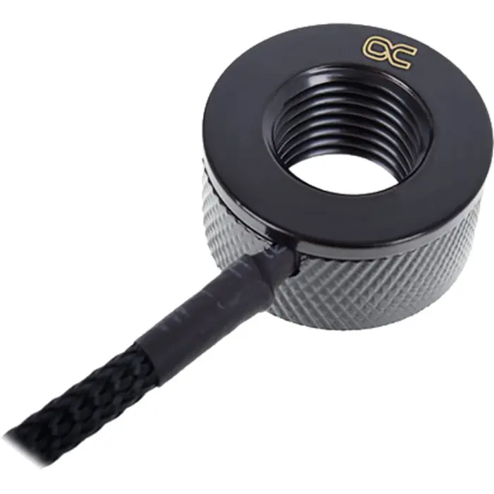 Alphacool Eiszapfen temperature sensor black, G1/4 (17363)