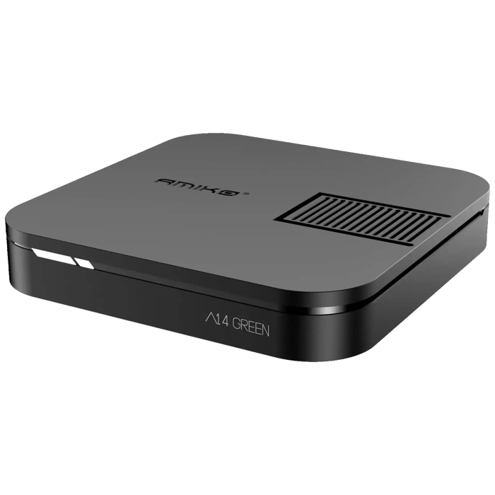 Amiko Prijemnik IPTV, Android OS, 2/16GB, 4K, WiFi Dual Band, BT - A14 GREEN