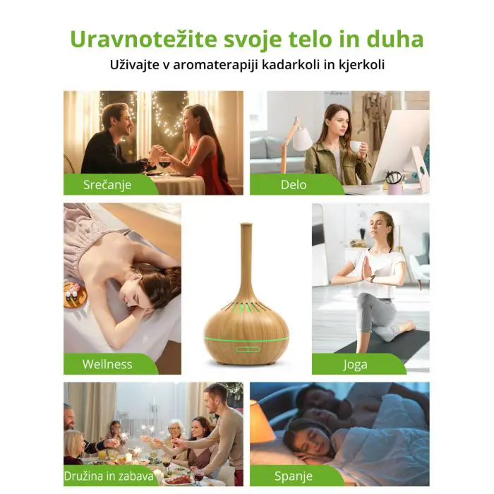 Anjou oil diffuser light wood ADA023-L