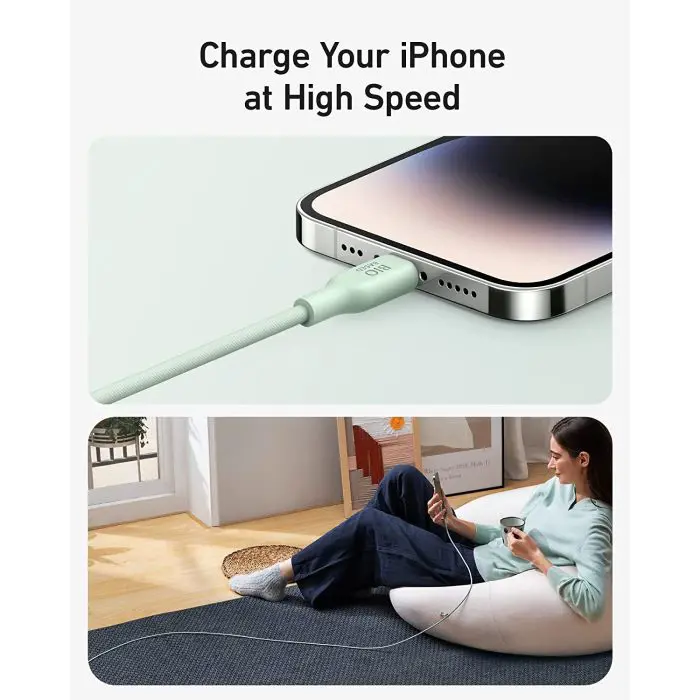 Anker 541 BIO USBC-LTG 0.9m cable green