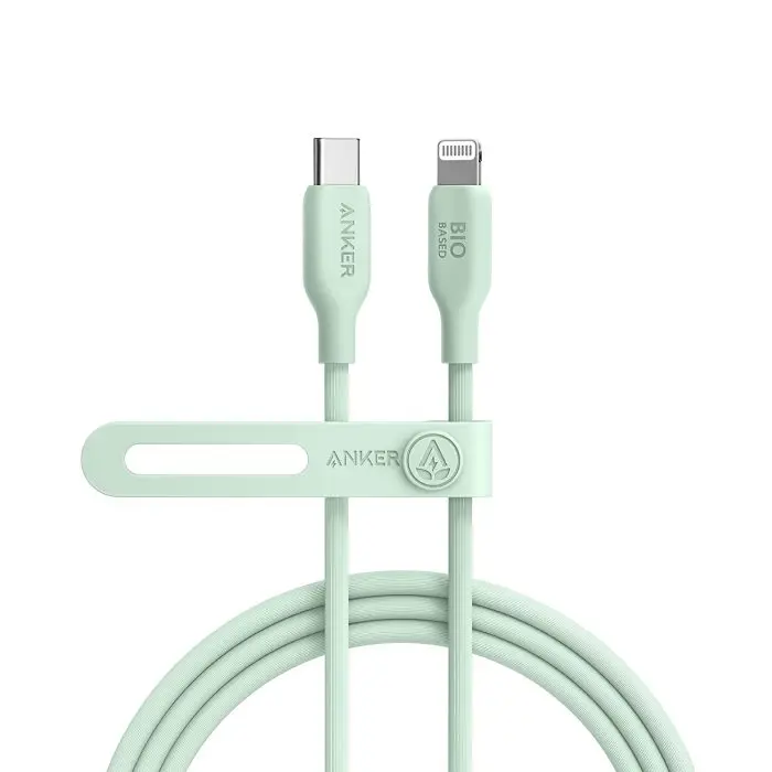 Anker 541 BIO USBC-LTG 1.8m cable green
