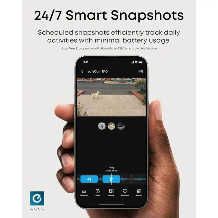 Anker Eufy Security EufyCam E40 set of 4 cameras + base