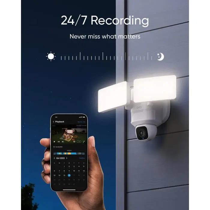 Anker Eufy Security Floodlight E30, Wi-Fi External Wireless Camera